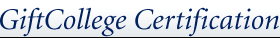 GiftCollege Certification